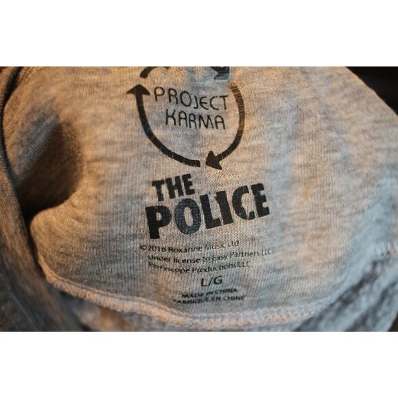The Police Vintage Style Long Sleeve Graphic Band Tee (2016 Project Karma) L — - Picture 3 of 7